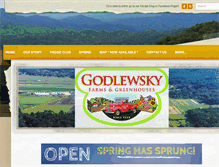 Tablet Screenshot of godlewskyfarms.com